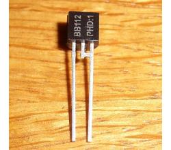 C-Diode BB 112 ( 20 pF - 470 pF , 8 V , Philips )